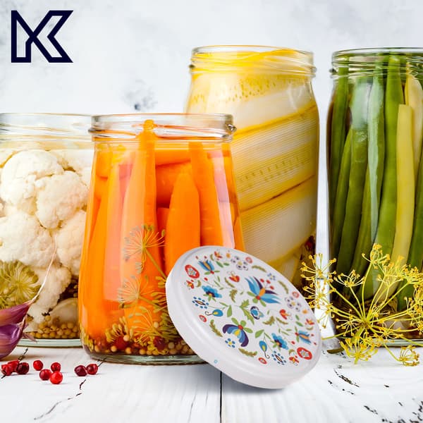 KADAX Säilöntäpurkit Denia 250ml 50kpl 82mm + kansi "Kashubian folklore"