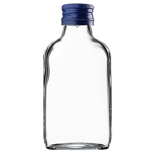 KADAX Pullo 100ml Tummansinisellä korkilla 50kpl.