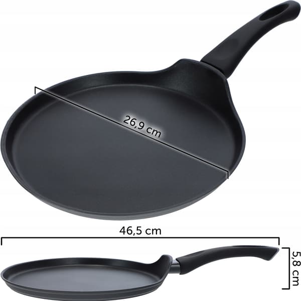 KADAX Induktionspandekagepande 26 cm Non-stick stegepande