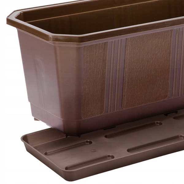 KADAX Balkonkasse 40 cm Urtepotteholdere 4 stk.