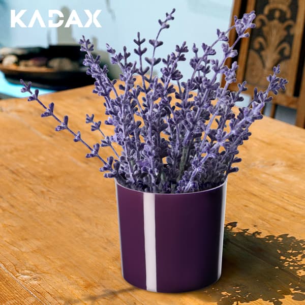 KADAX Blomkruka Rund Växtkruka Plast 13,5 cm Lila