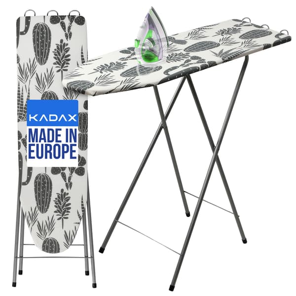 KADAX Foldbart Strygebræt 100x30cm Letvægts Strygejernholder Standard