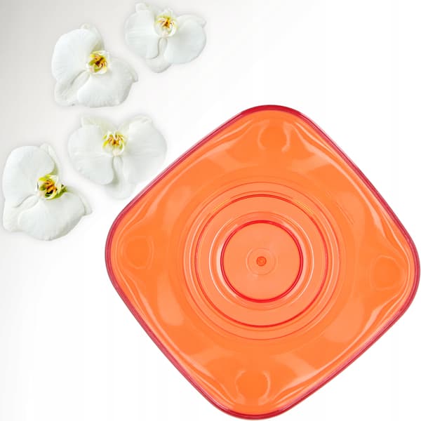KADAX Urtepotte Orkidé Planter Plastik Urtepotte Rød Stærk 13cm
