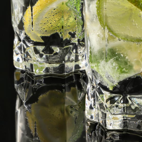 KADAX Dricksglas 6x 325ml Vatten Högt Set Glasset