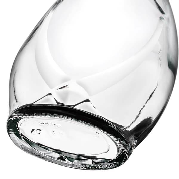 KADAX Icona Glasflaska 500 ml 0,5L Vinflaskor 10 st + Kork