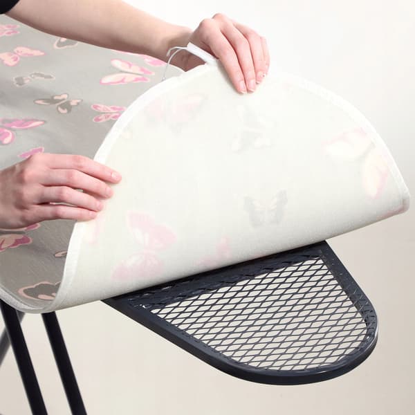 KADAX Strygebrætbetræk 115x40cm Stretchbagside Sommerfugle