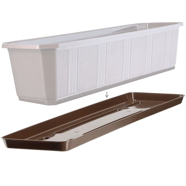 KADAX Urtepottestativ 60cm Balkonkasse Plastbakke