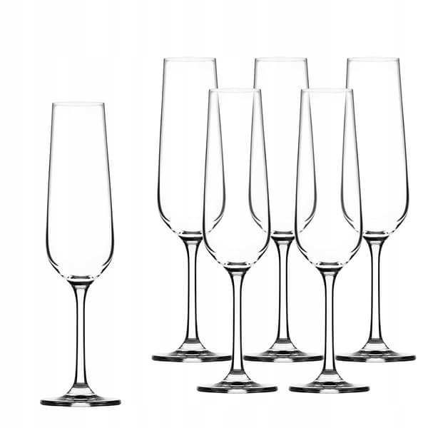KADAX Champagne Prosecco Vinglas 200 ml Set med 6 glas