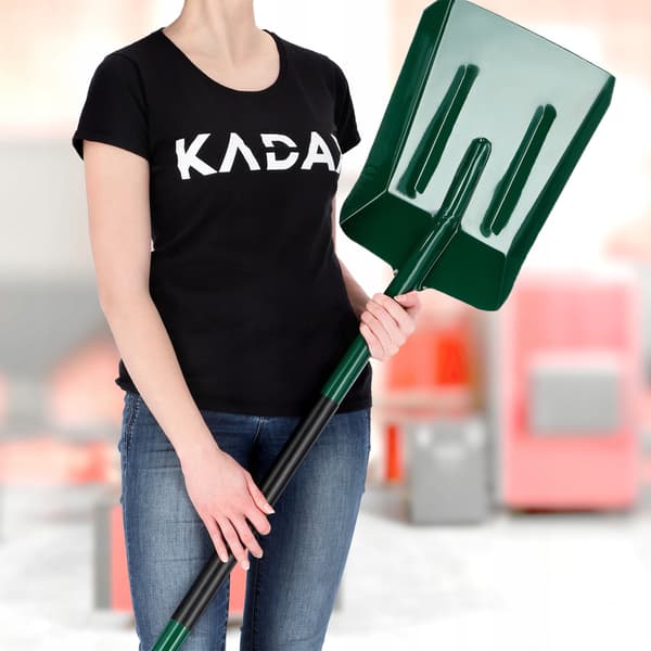 KADAX Spade för kol, sand, sandspade, grus, ugn, aska, finmaterial, 140 cm