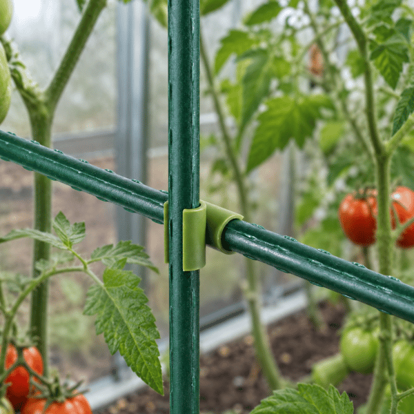 KADAX 10-pak tomatstangskrydsforbindelse 11 mm 90 grader