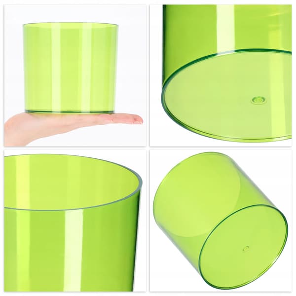 KADAX Blomkruka Rund Plastkruka 12,5 cm Grön