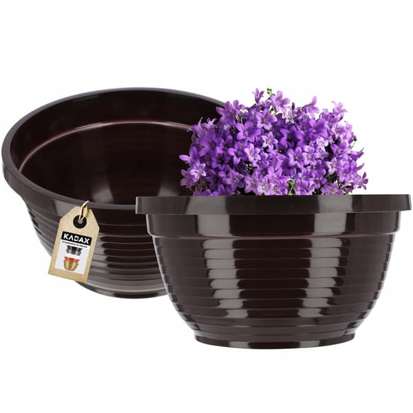 KADAX Kyrkogårdsskål Plast Gravsten Kyrkogårdsblomkruka Krysantemum 20 cm