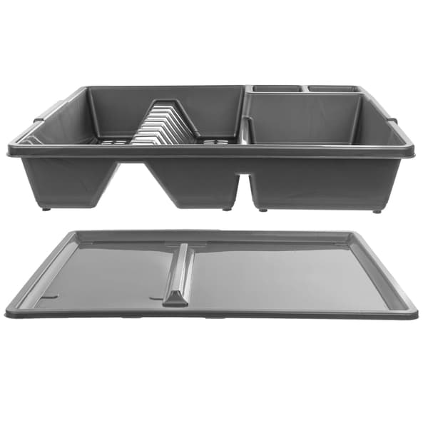 KADAX Diskställ Bestickställ med Stående Bricka Silver 42 cm Stor