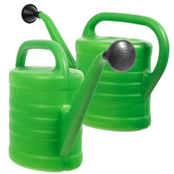 KADAX Havevandkande til vanding af blomster Plastikvandkander til hjemmet 2x 2,5L
