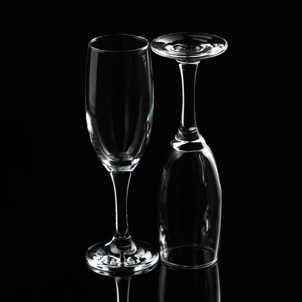 KADAX Champagne Prosecco Vinglas 190 ml Set med 6 glas