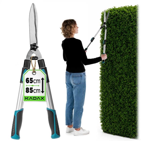 KADAX Manuell Häcksax 58cm Grenar Buskar Trädgård Vass Lätt