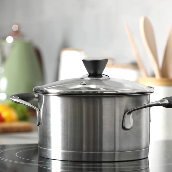 KADAX Glaslåg 30 cm Universal Varmebestandigt Gryde- og Pandedæksel