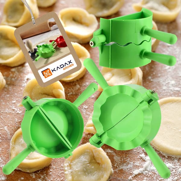 KADAX Dumplingform, Dumplingskärare, Dumplingmaskin, Form, 2 st.