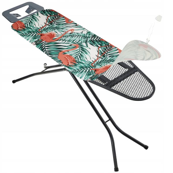 KADAX Strykbrädesöverdrag 148x52cm Stretchig Baksida Flamingos