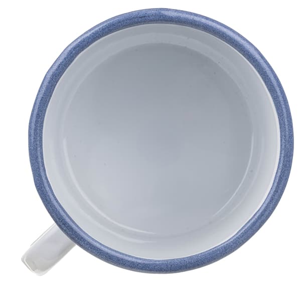 KADAX Emaljerad Mugg 400 ml Kanna 8 cm Retro Present Med Handtag