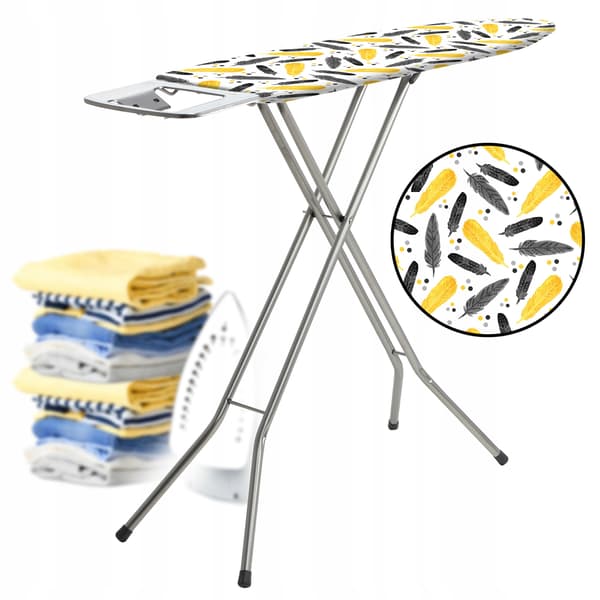 KADAX Strykbräda 105x30cm Hopfällbar Lättvikts Strykjärnhållare Standard