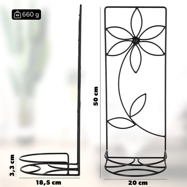 KADAX Metal væghængt blomsterstativ Loft til blomster, planter og potter