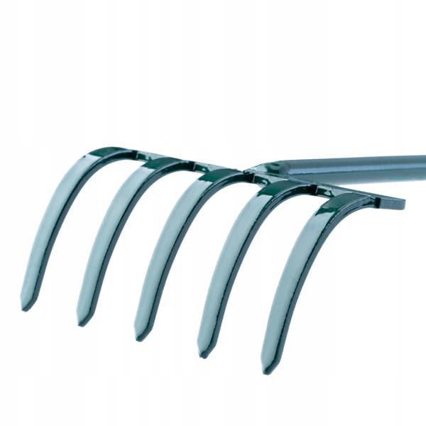 KADAX Lille Rive Metalrive Til Blade Græs Have 25 cm 5 Tands Skaft