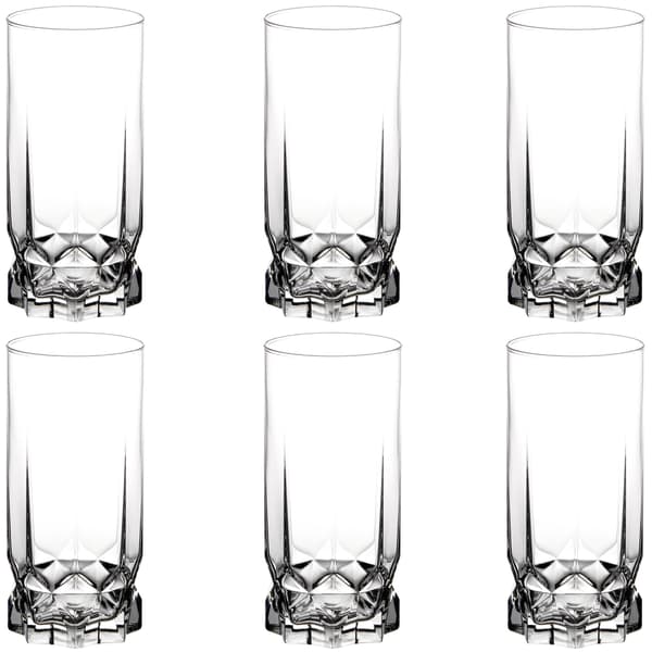 KADAX Dricksglas 6x 325ml Vatten Högt Set Glasset