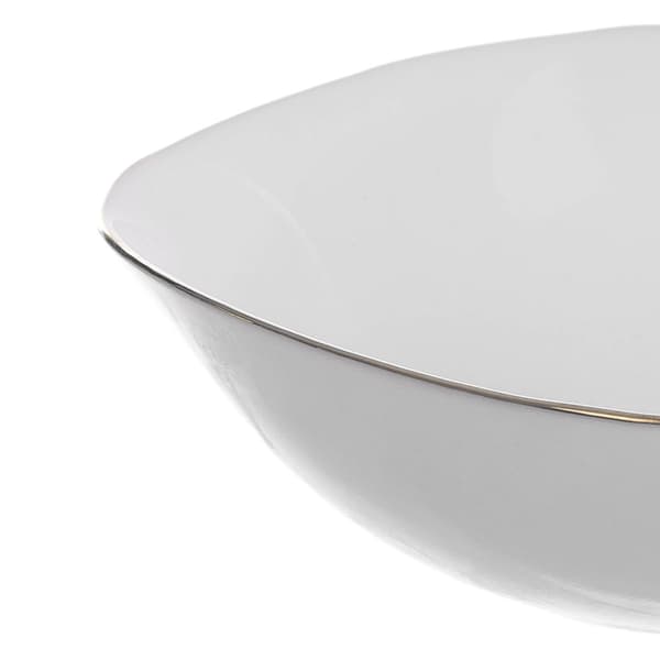 KADAX Salaattikulho 19 cm Lasikeitto Salaattikulhosetti Valkokulta 6 kpl