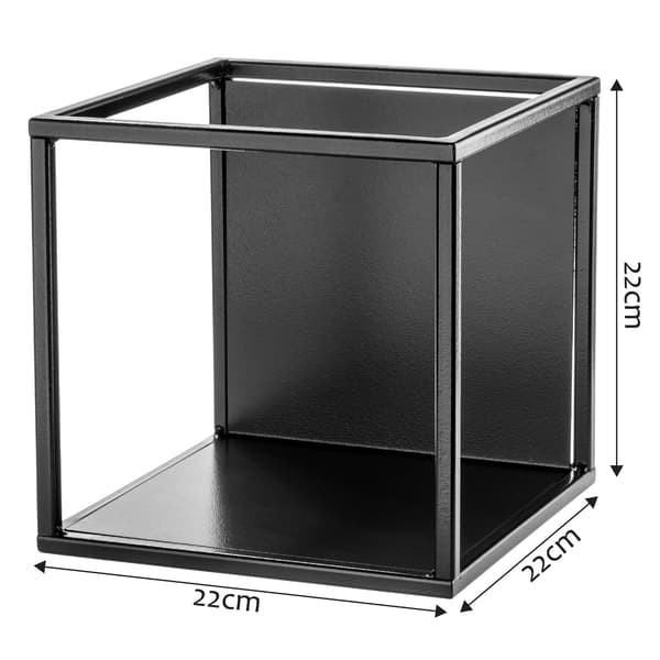 KADAX Blomsterstander Metal Loft Sort Modulære Blomsterpotter