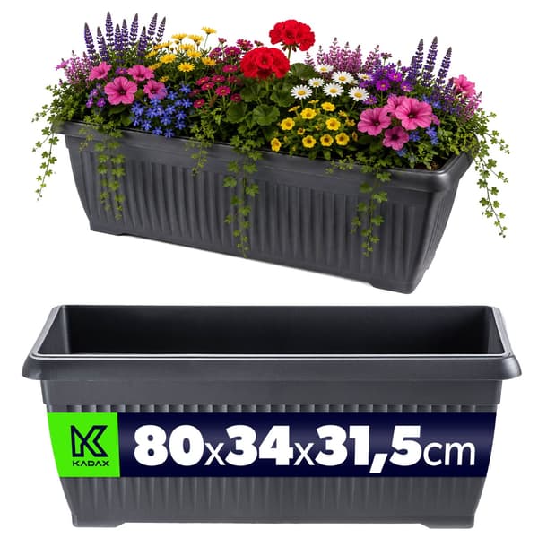 KADAX Doniczka DTT800-S433 Terra antracytowy <10><