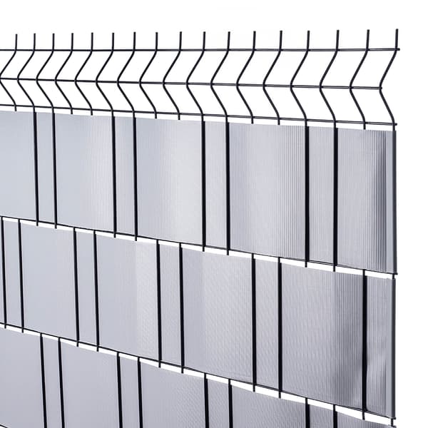 KADAX Hegnsafdækningstape til hegnspaneler, Hegn, UV-beskyttelse, 20 klips, 19x35M