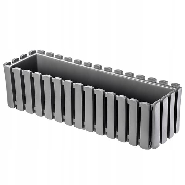 KADAX Balkonkasse Blomsterpotte 58x18x16,5 cm Grå Balkon