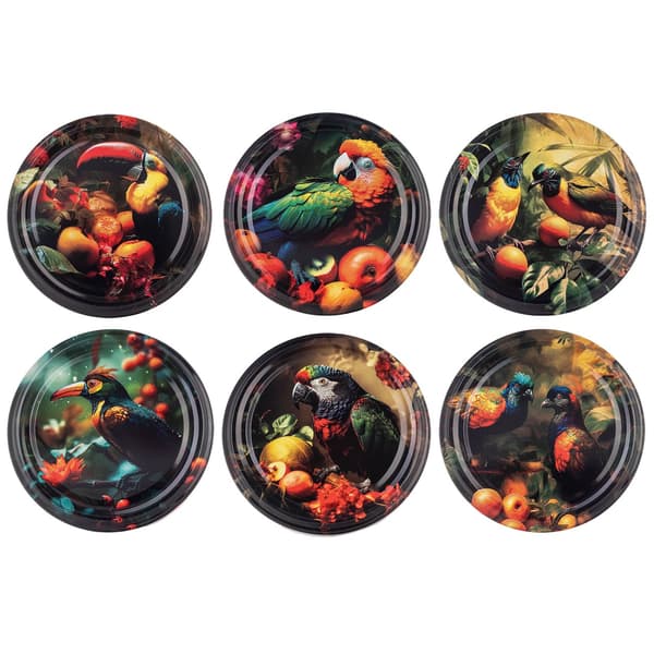 KADAX Säilöntäpurkit Denia 250ml 50kpl 82mm + kansi "Birds"