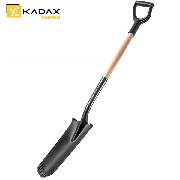 KADAX Lång Dräneringsspade för Fruktträdgårdar Smalt Vast Hål 124cm