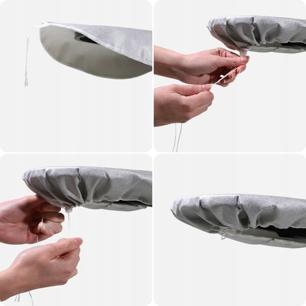 KADAX Strykbrädeöverdrag 127x47cm Teflon Stretch Baksida