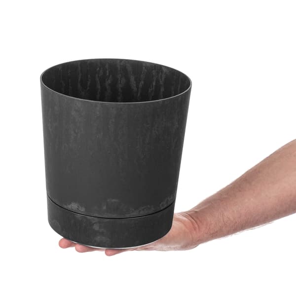 KADAX Urtepotte Urtepotte med Stander Plastik Rund 20 cm