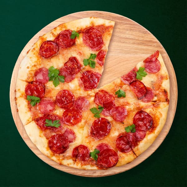 KADAX roterende bræt til pizza, ost, servering af snacks, træfad 55 cm