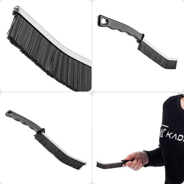 KADAX smal børste med slids til rengøring af samlinger, vinduesrammer og beslag
