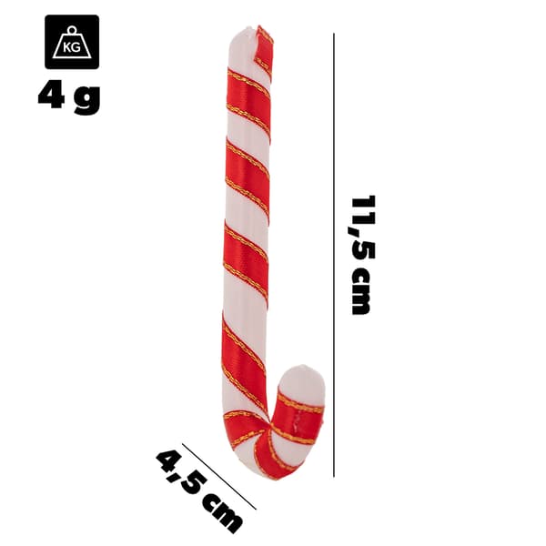 KADAX joulukoriste karkkipallopallot 12 cm 12 kpl setti