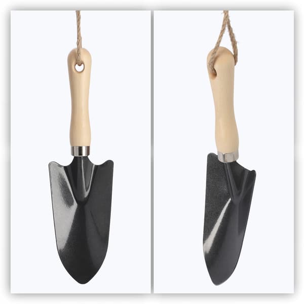 KADAX Bred Metal Haveskovl til Omplantning Massiv 31cm
