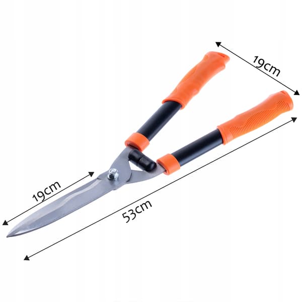 KADAX Manuell Häcksax Trädgårdssekatör 53cm Vass Lätt
