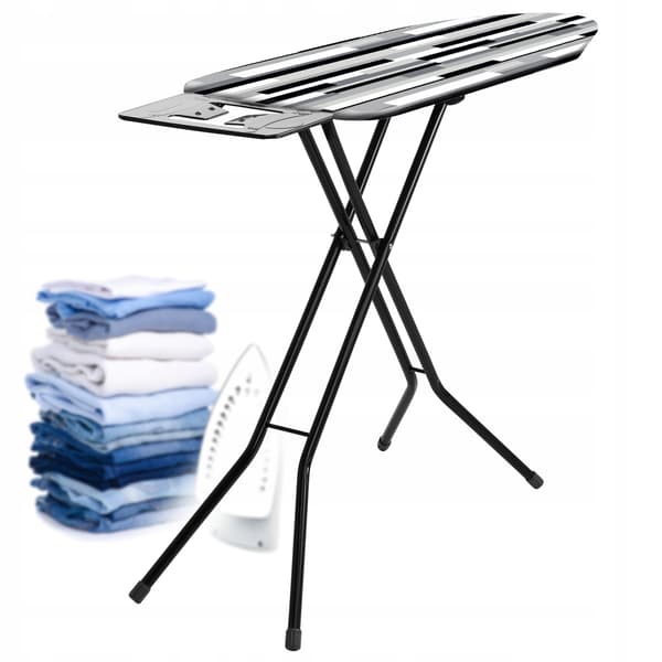 KADAX Foldbart Strygebræt 120x38cm Letvægts Strygejernholder Standard
