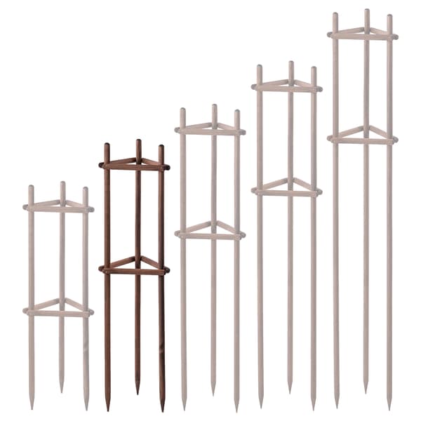 KADAX Stöd för Växter, Träd, Buskar, Impregnerat Stöd, Triangel, Starkt, 130cm