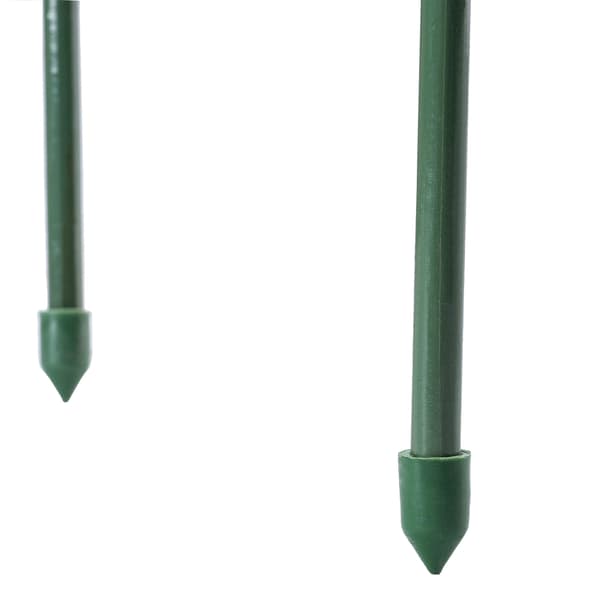 KADAX Ringstøtte til planter og blomster 60 cm metalstøtteringe 6 stk.