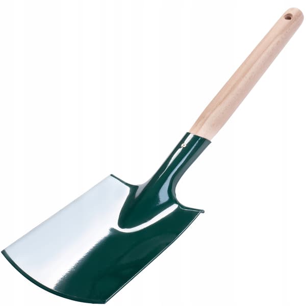 KADAX Spade Metall Trädgårdsspade Liten Stark Spade Med Handtag 60cm Spade