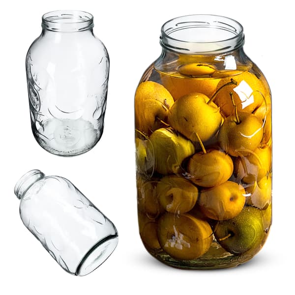 KADAX Glaskrukke 5L Til Marmelade Agurker Likør Honning Juice Stor Beholder