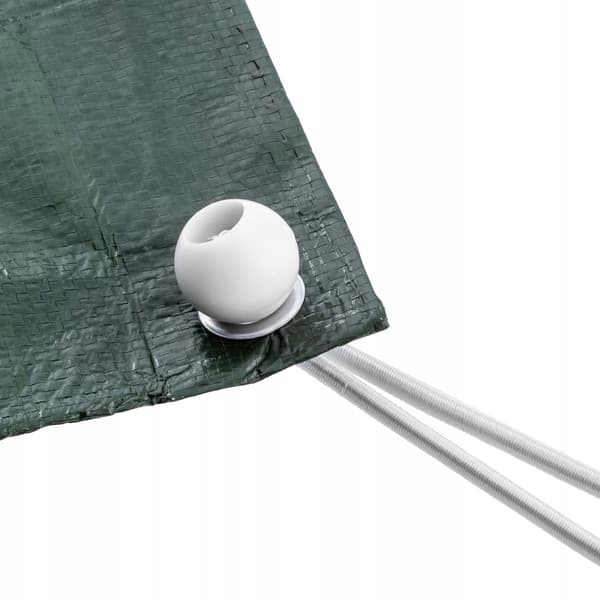 KADAX Elastinen Kumi Palloilla Setti Pressu Kumit Pressun Kiinnitys 15cm 25kpl