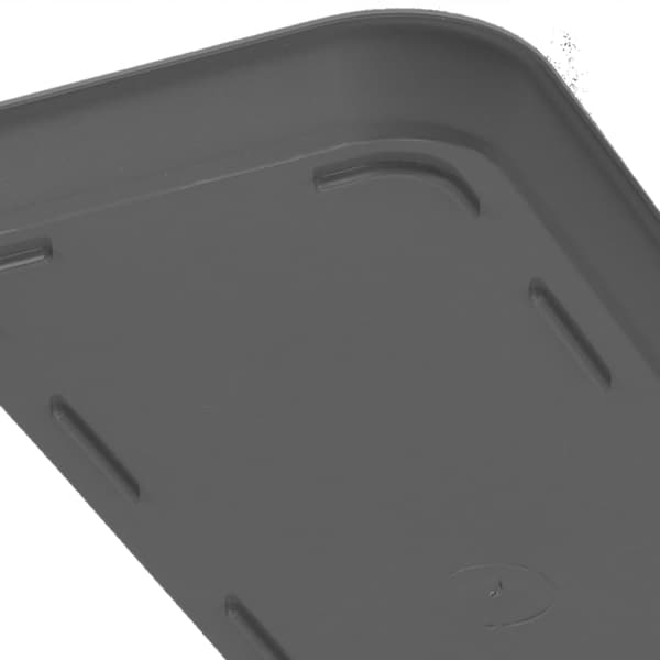 KADAX Urtepottestativ 60 cm Rektangulær Plastikbakke Antracit