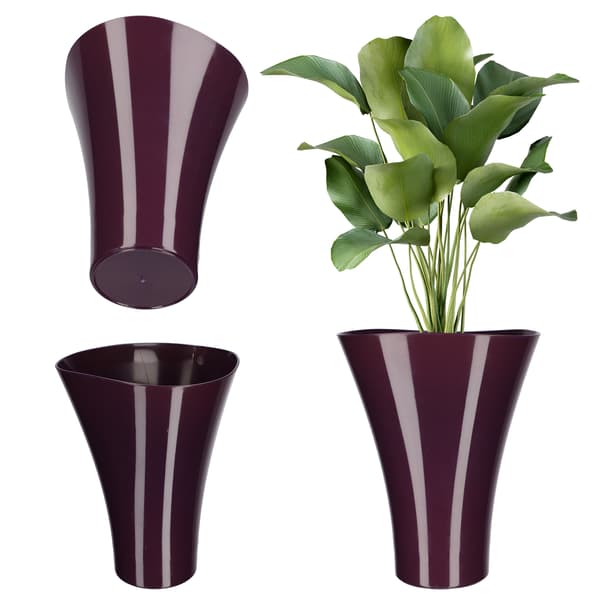 KADAX Blomkruka Blomkrukaskydd Plast Lila 16cm